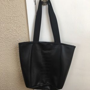 Puma leather tote bag